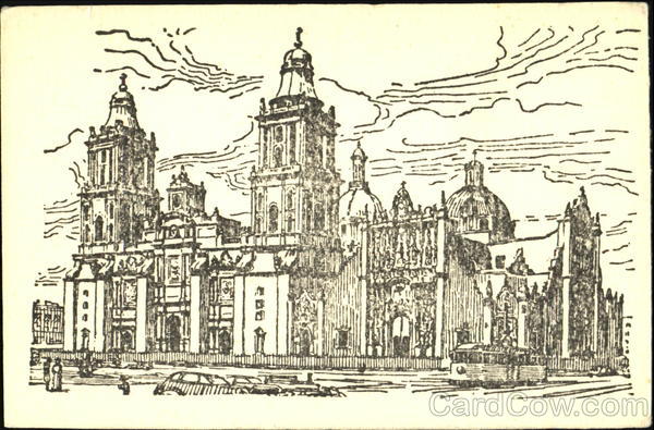 The Cathedral Of Mexico City