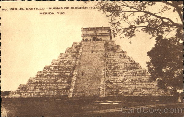 El Castillo - Ruinas De Chichen Itza Merida YUCATAN Mexico