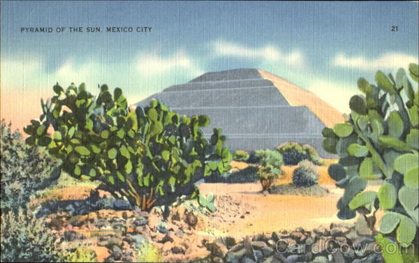 Pyramid Of The Sun Mexico City