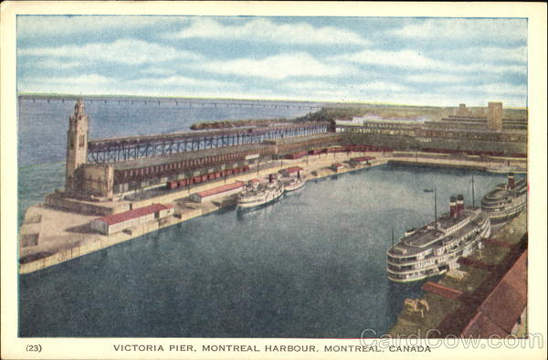 Victoria Pier. Montreal Harbour PQ Canada Quebec