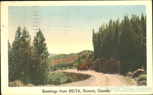 Greetings From Delta ON Canada Ontario
