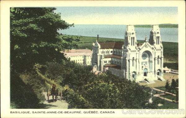 Basilique Sainte-Anne-De-Beaupre PQ Canada Quebec