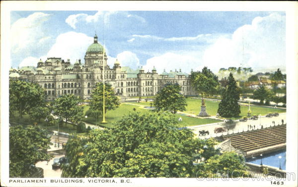 Parliament Buildings Victoria BC Canada British Columbia