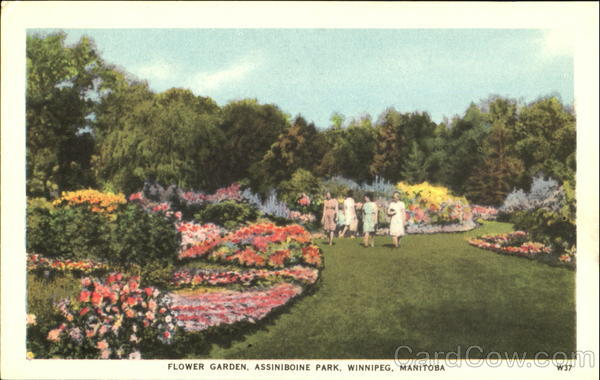 Flower Garden, Assiniboine Park Winnipeg MB Canada