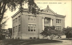 Public Library Postcard