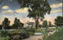 Administration Bldg., Botanical Gardens, Charles B. Whitnall Park Postcard