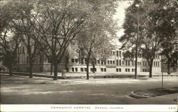 Community Hospital Postcard