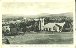 Connecticut Valley From Northfield Seminary Campus Postcard