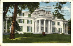 Arbor Lodge, State Park Postcard