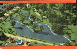 Lagoon In Liberty Park Postcard