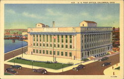 U.S. Post Office Columbus, OH Postcard Postcard