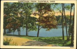 Greetings From Fairfield Postcard