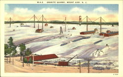 Granite Quarry Postcard