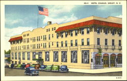 Hotel Charles Shelby, NC Postcard Postcard