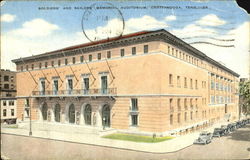 Municipal Auditorium Chattanooga, TN Postcard Postcard