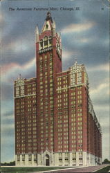 The American Furniture Mart Postcard
