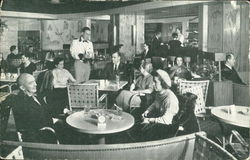 Garden Lounge Bismarck Hotel Postcard