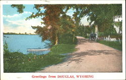 Greeting From Douglas Wyoming Postcard Postcard