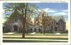 St. Hyacinth's Church Antigo, WI Postcard Postcard