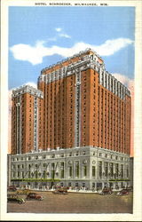 Hotel Schroeder Milwaukee, WI Postcard Postcard