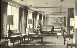 Main Lounge - Fairhaven Whitewater, WI Postcard Postcard