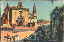 Oleo De Salvador Tarozona Xuituzco, MOR Mexico Postcard Postcard