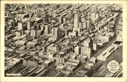 Portion Of Downtown Postcard