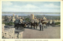 Montreal From The Lookout Postcard