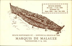 Marquis De Malauze Ristigouche, PQ Canada Quebec Postcard Postcard