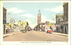 Front Street Looking North Postcard