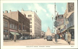 Ouellette Avenue Postcard
