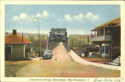 International Bridge Postcard