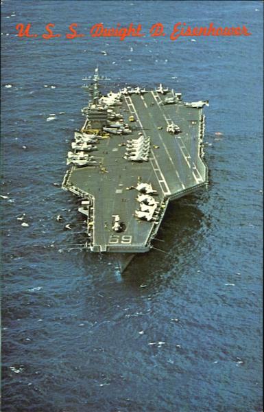 U. S. S. Dwight D. Eisenhower Navy