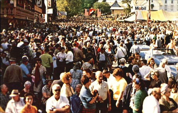 Festival Crowd Sugarcreek Ohio