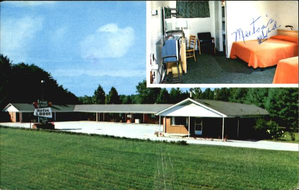 Pine Crest Motor Lodge, U.S. Hwy. 52, 1 Mile North Mount Airy North Carolina