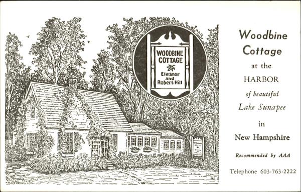 Woodbine Cottage Sunapee New Hampshire