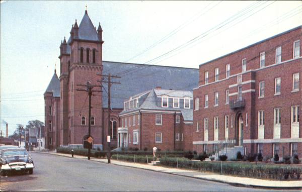 St. Patrick's Rectory, Parish School and Church Nashua New Hampshire