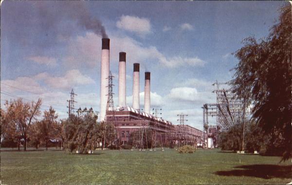 Saginaw River Steam Electric Plant Of Consumers Power Company Michigan