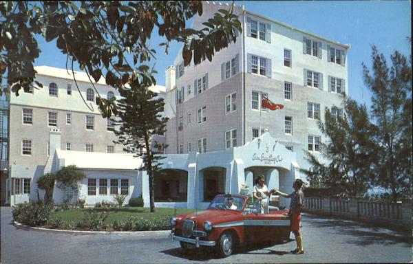 Entrance To Elbow Beach Surf Club Paget Bermuda