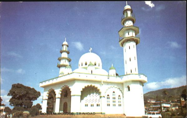 Moslem Mosque Trinidad Caribbean Islands