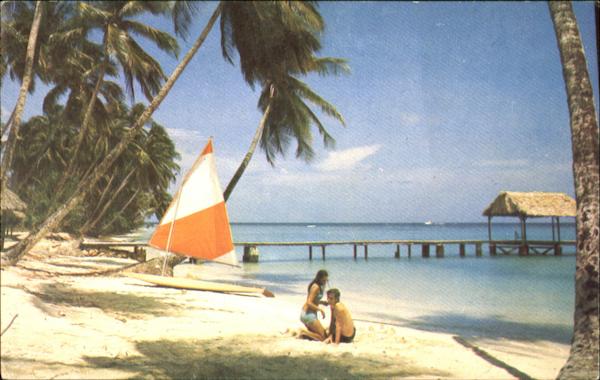 Pigeon Point Tobago Caribbean Islands
