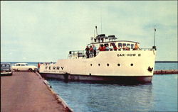 Bayfield-Madeline Island Ferry Boat Gar How Ii Postcard