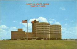 Scott & White Clinic Temple, TX Postcard Postcard