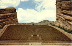 Red Rocks Park Amphitheatre Postcard