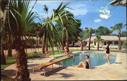 Palms Motel And Restaurant, U. S. 17 Postcard