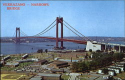 Verrazano-Narrows Bridge New York, NY Postcard Postcard