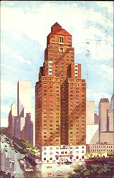 Loews Warwick, Avenue of the Americas at 54th St Postcard