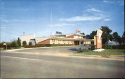 Davis Plaza Motel, Intersection U.S. - 25, U.S. - 30S and State Rt. 117 Lima, OH Postcard Postcard