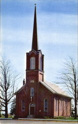 Zion Lutheran Church, 4501 Groveport Road Obetz, OH Postcard Postcard