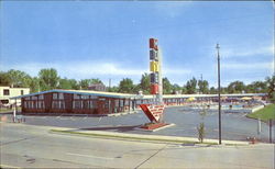 Park Terrace Motel, 2207 W. Main St Postcard